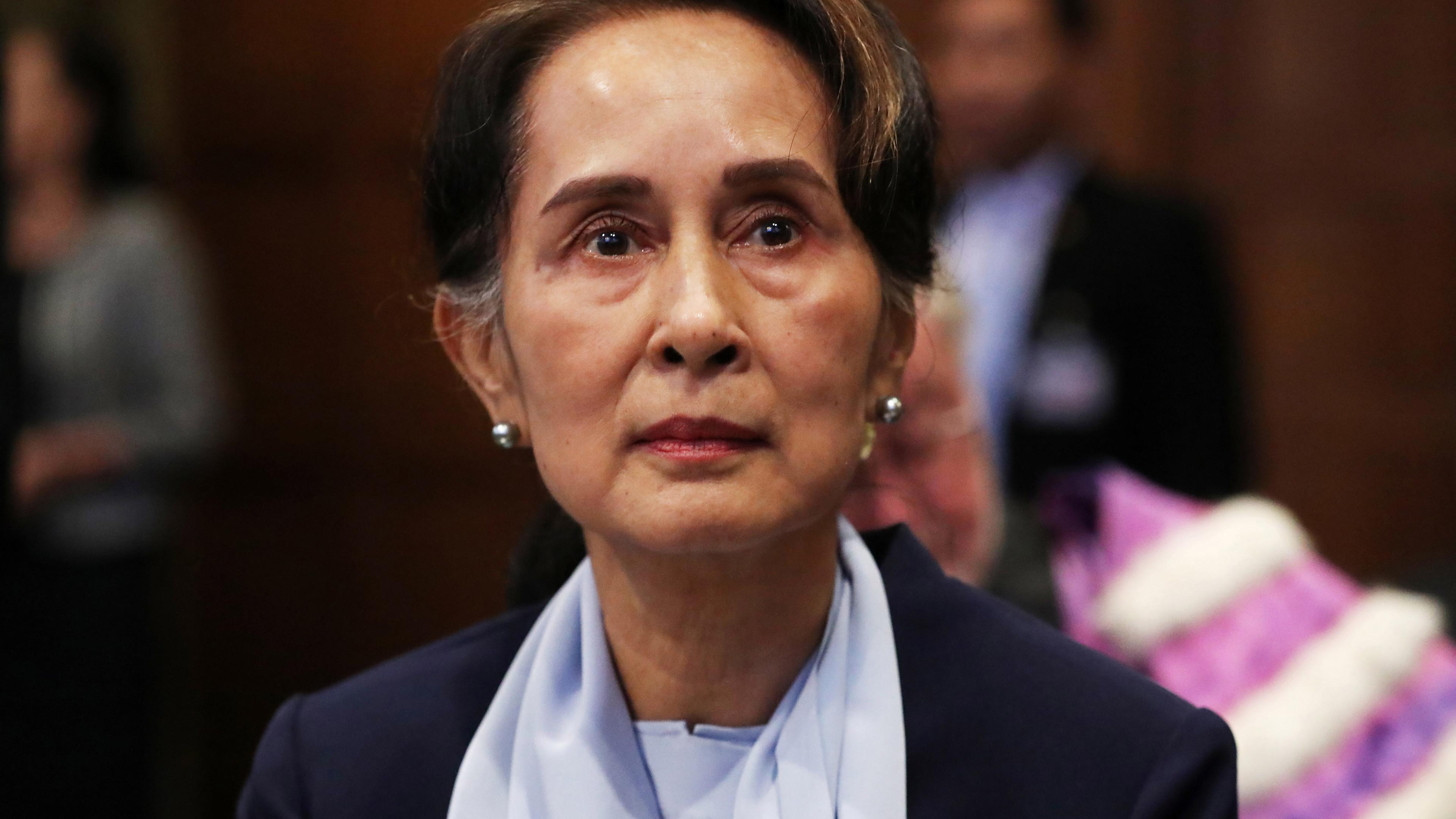 Aung San Suu Kyi vor dem Internationalen Gerichtshof, Archivbild