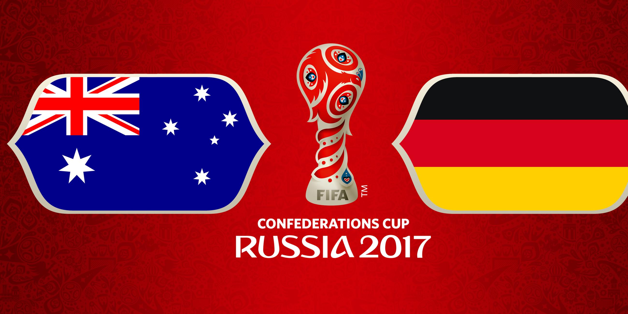 Confed-Cup: Spielpaarung Australien - Deutschland