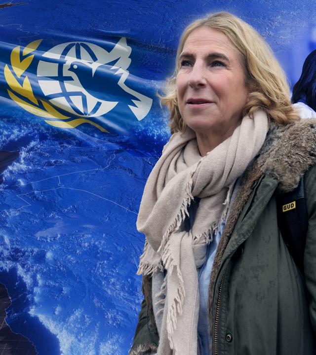 Internationale Sonderkorrespondentin des ZDF, Katrin Eigendorf, und der Dokumentarfilmer und Grimme-Preisträger Carl Gierstorfer