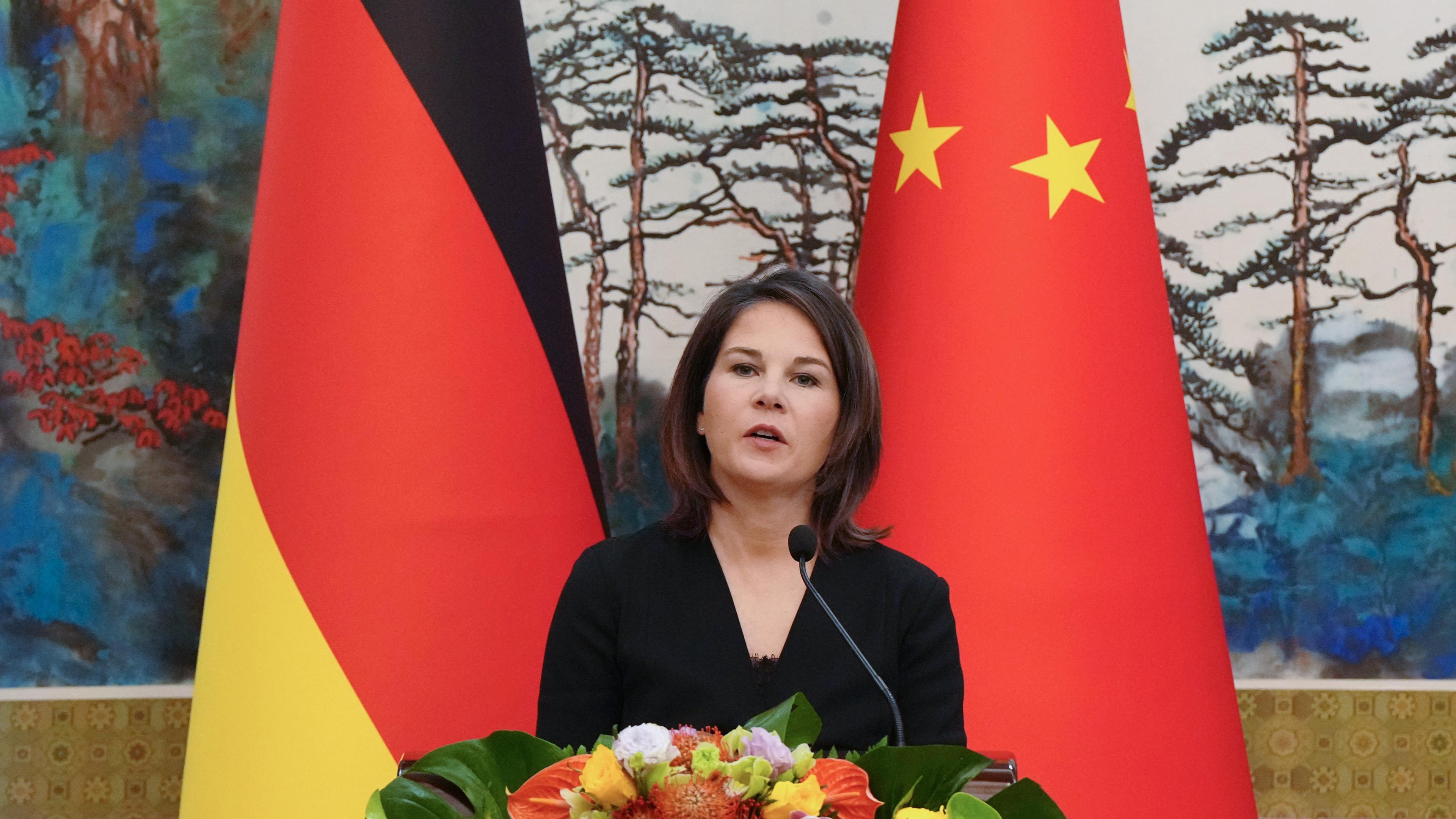 Außenministerin Baerbock besucht China