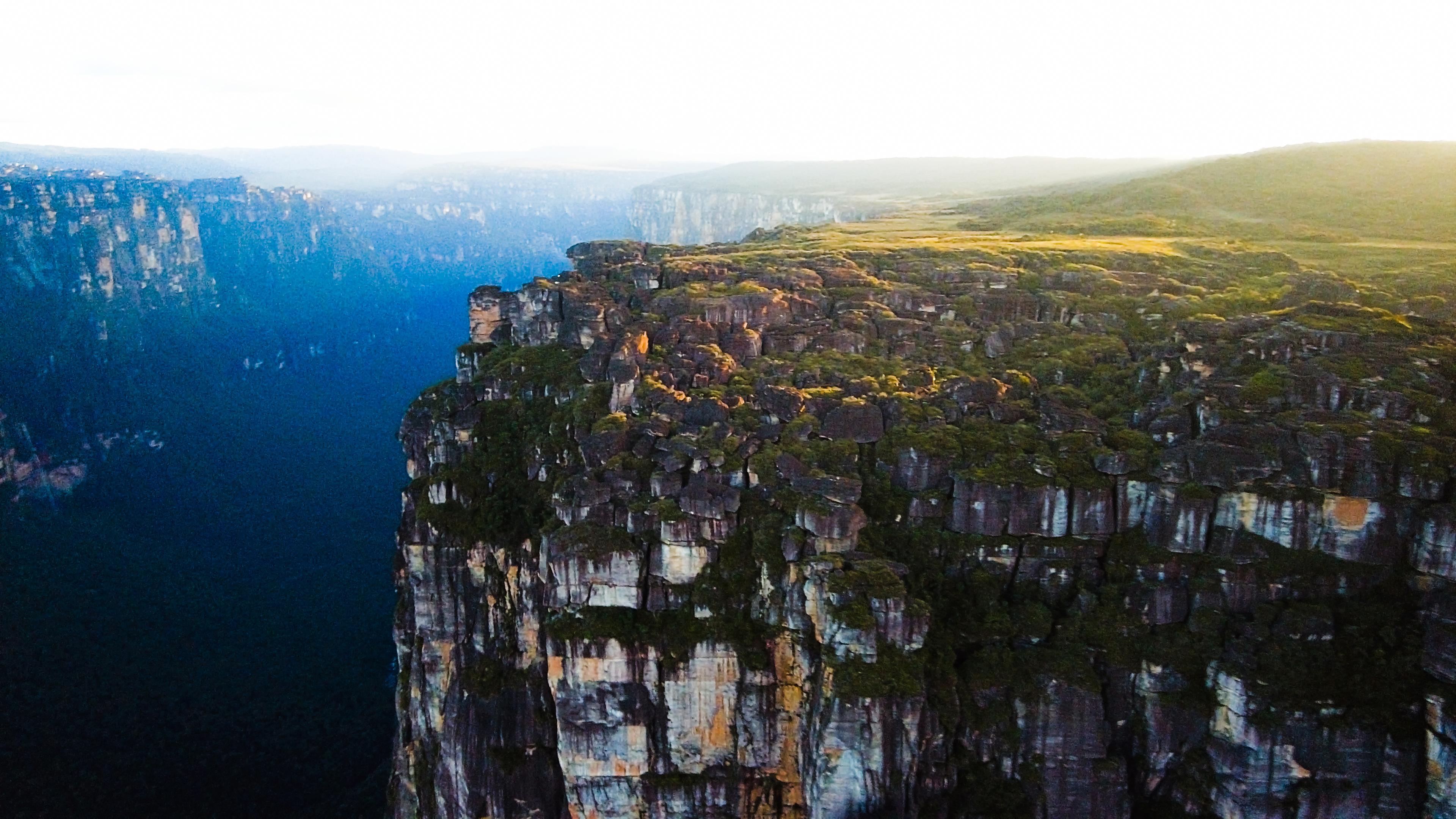 Luftansicht der Tafelberge