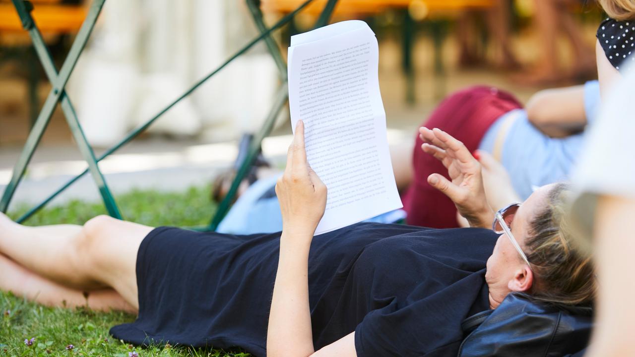 Literatur im Garten Tag 3 ZDFmediathek