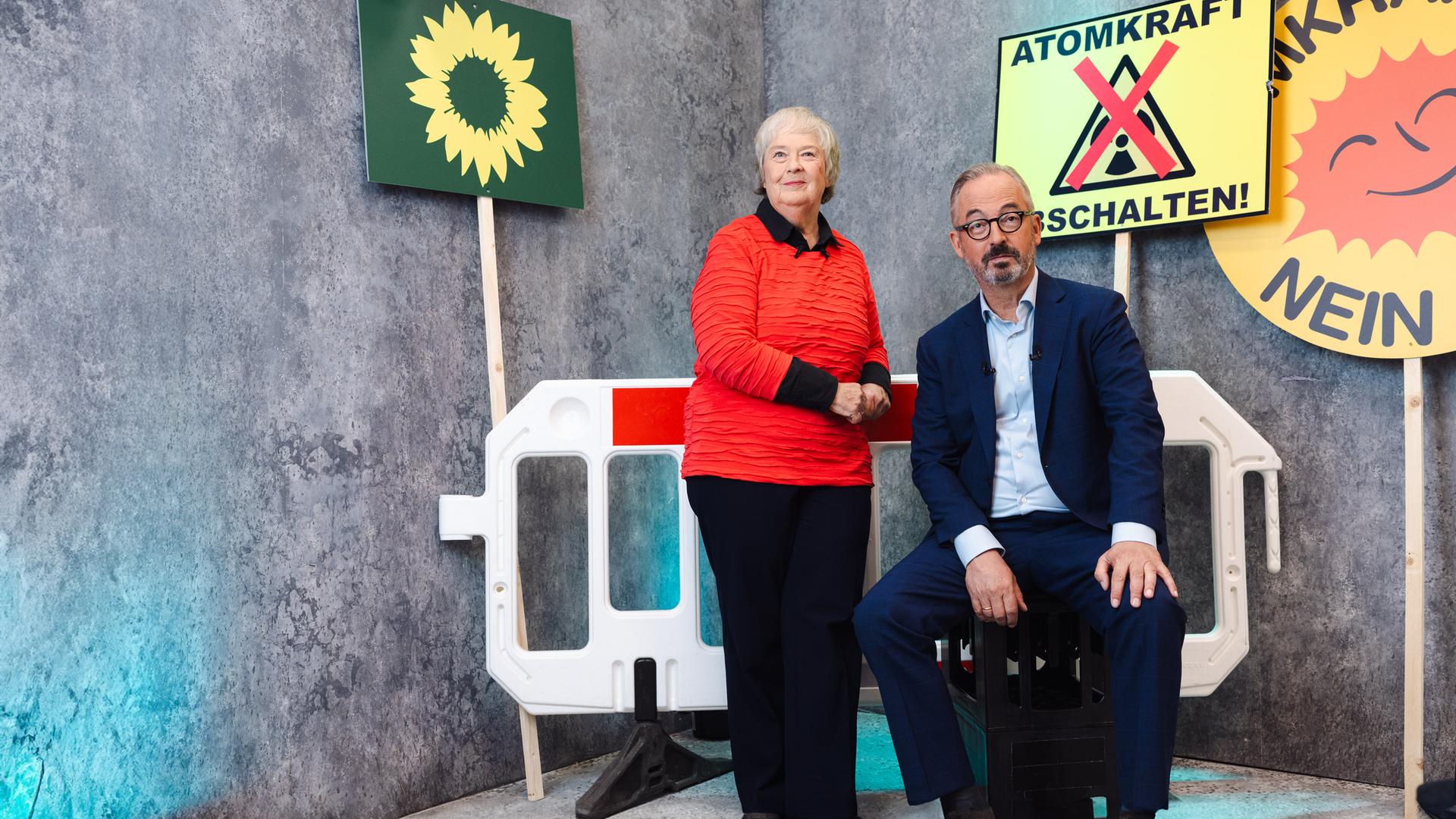 Jan Fleischhauer und Bärbel Höhn