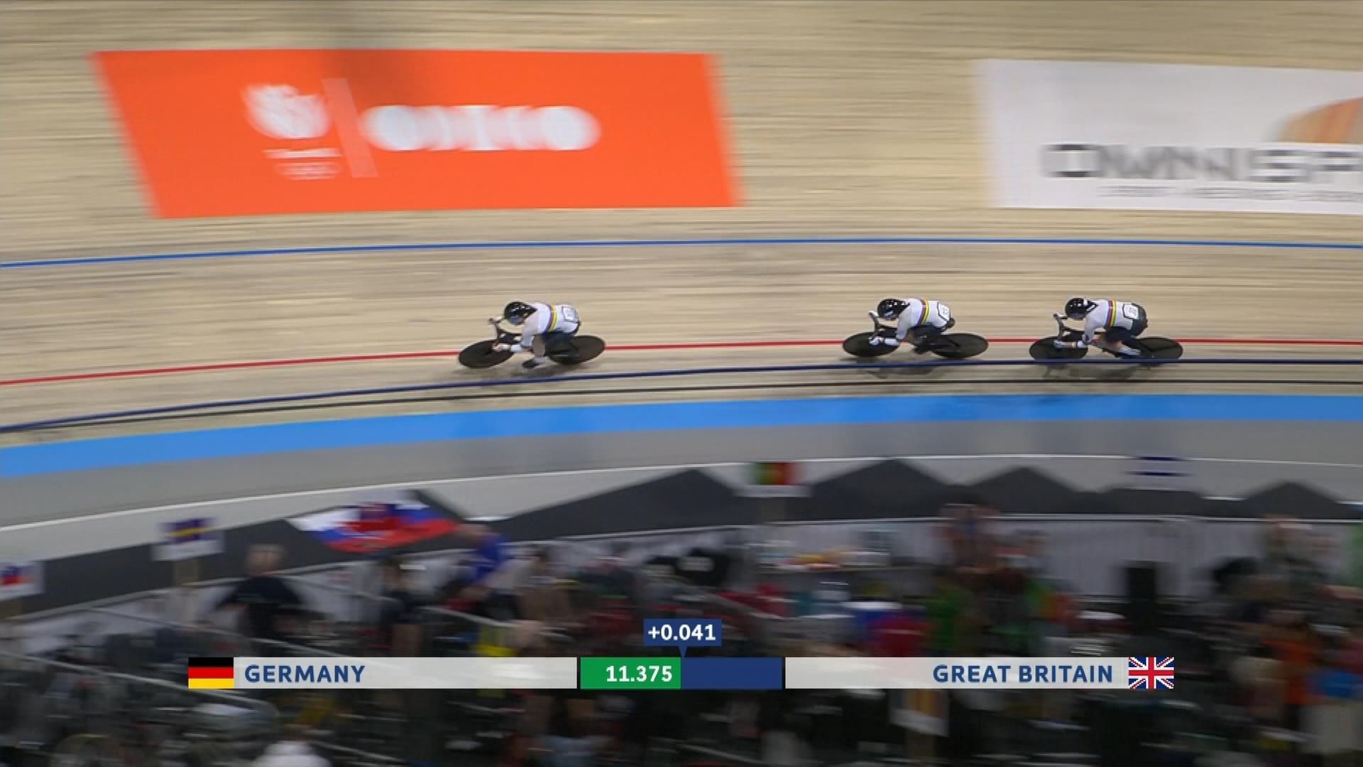 BahnradEM Friedrich holt Silber im Sprint ZDFheute