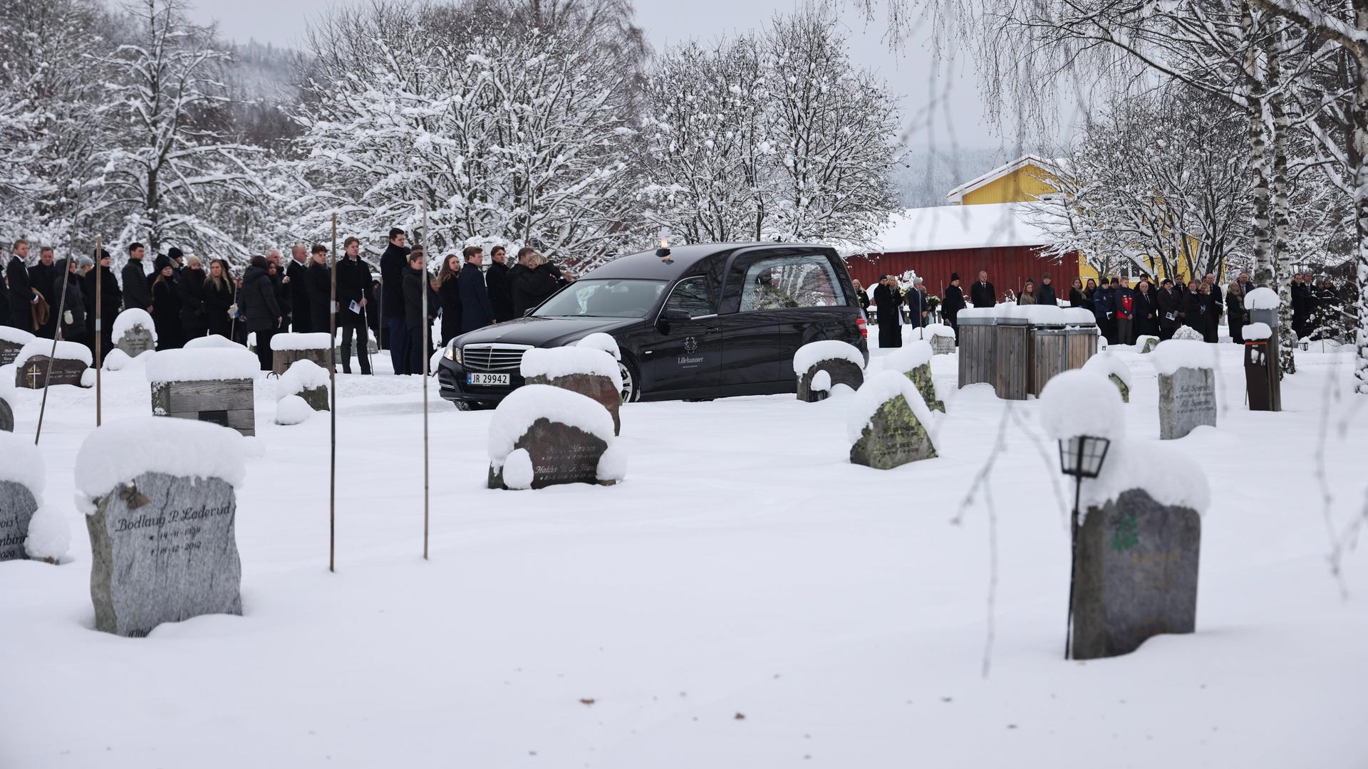 Beerdigung des norwegischen Biathleten Guttorm Sivert Bakken in Lillehammer