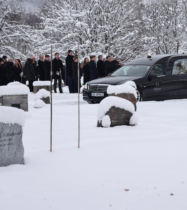 Beerdigung des norwegischen Biathleten Guttorm Sivert Bakken in Lillehammer
