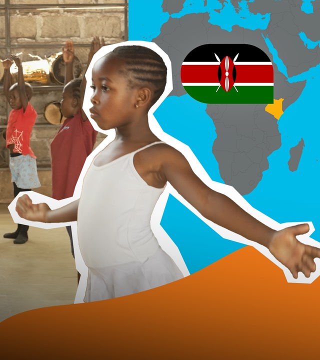 Ballettunterricht Ostafrika