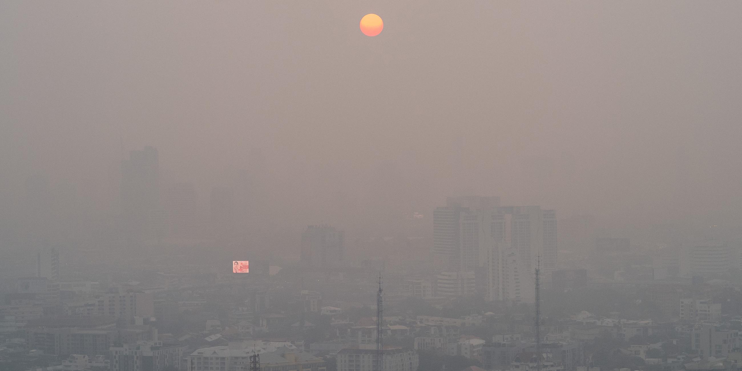 Bangkok leidet unter Luftverschmutzung