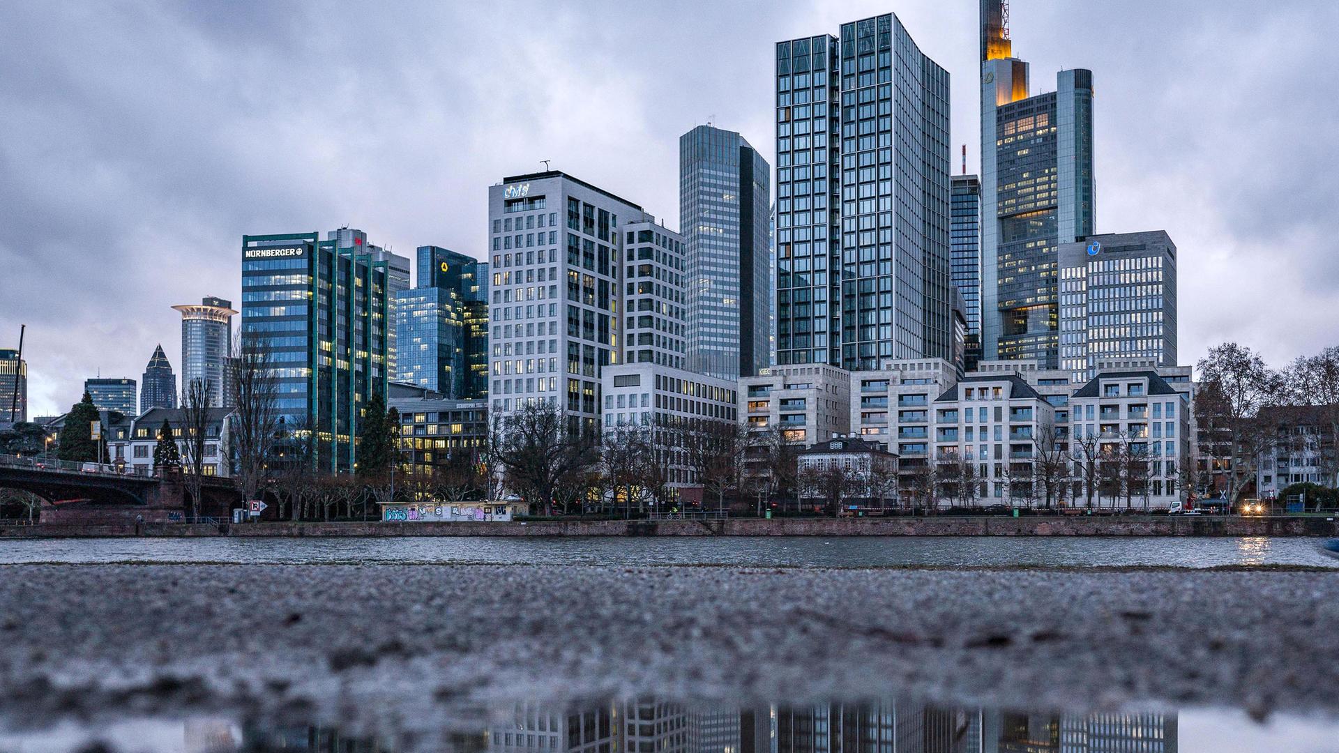 Frankfurter Banken-Skyline
