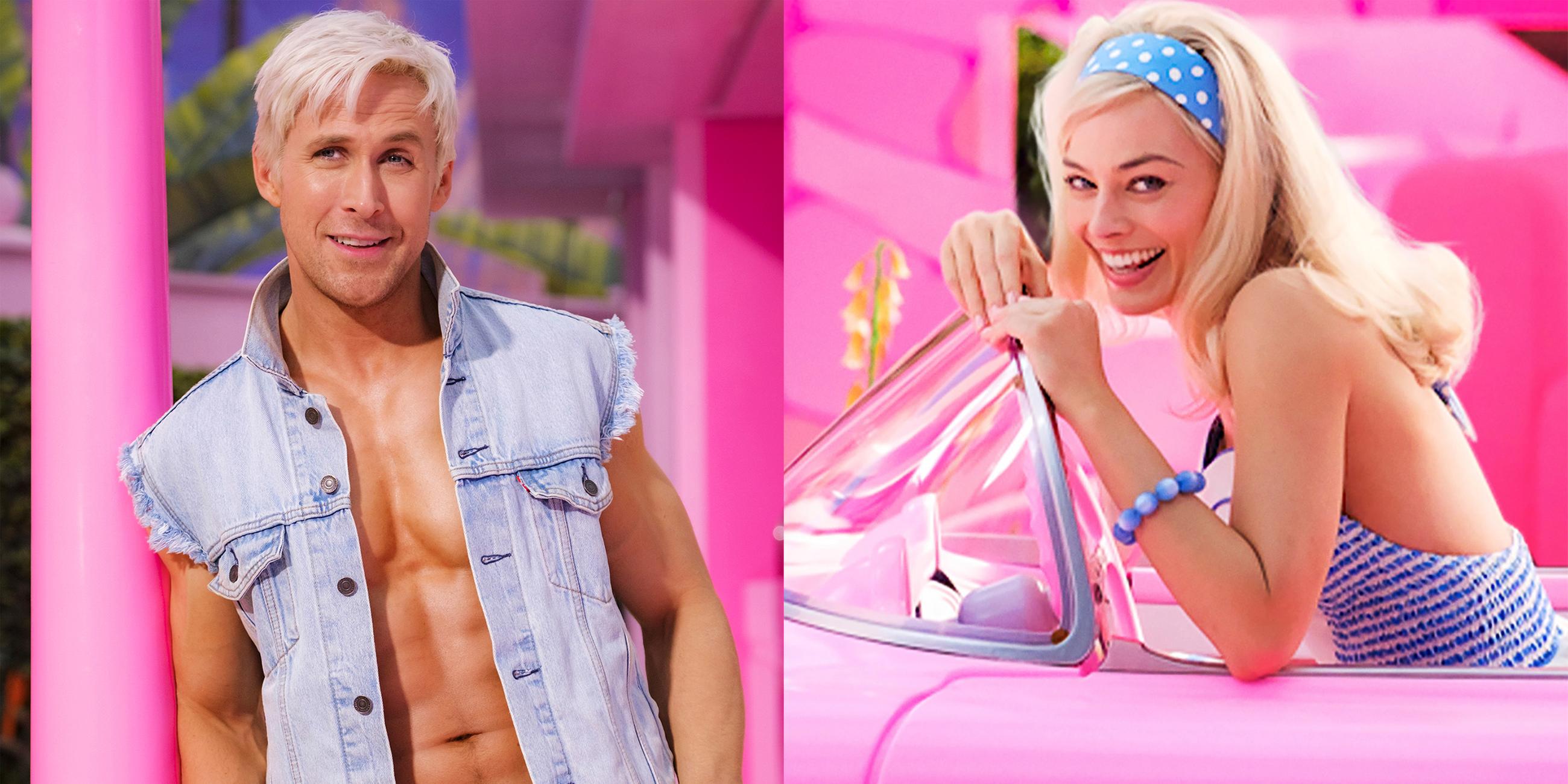 "Barbie", Ryan Gosling als Ken und Margot Robbie als Barbie