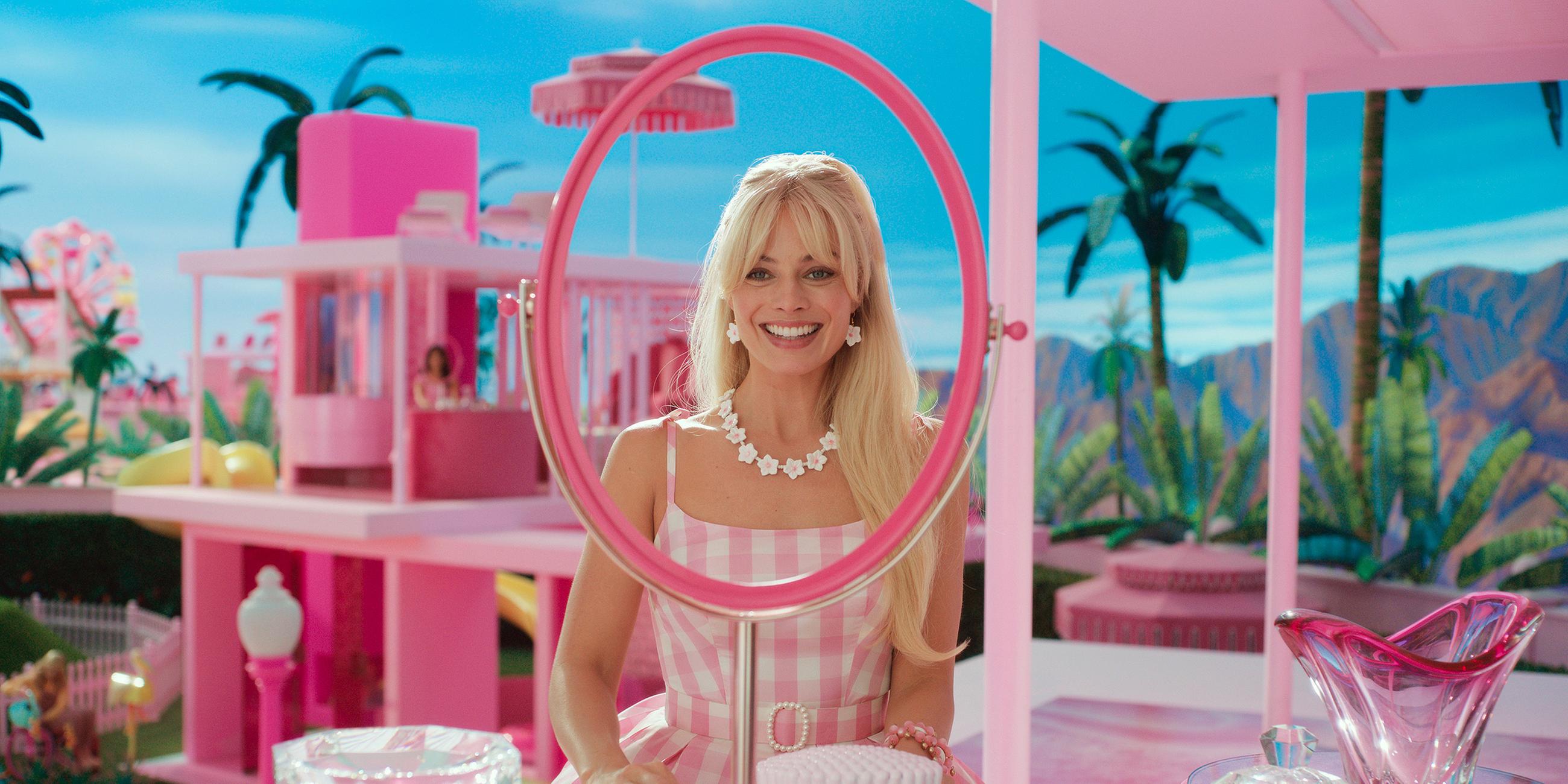 Margot Robbie in einer Szene des Films "Barbie"