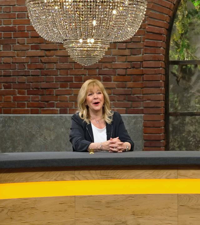 Walter Lehnertz, Elke Velten und Wolfgang im Händlerraum