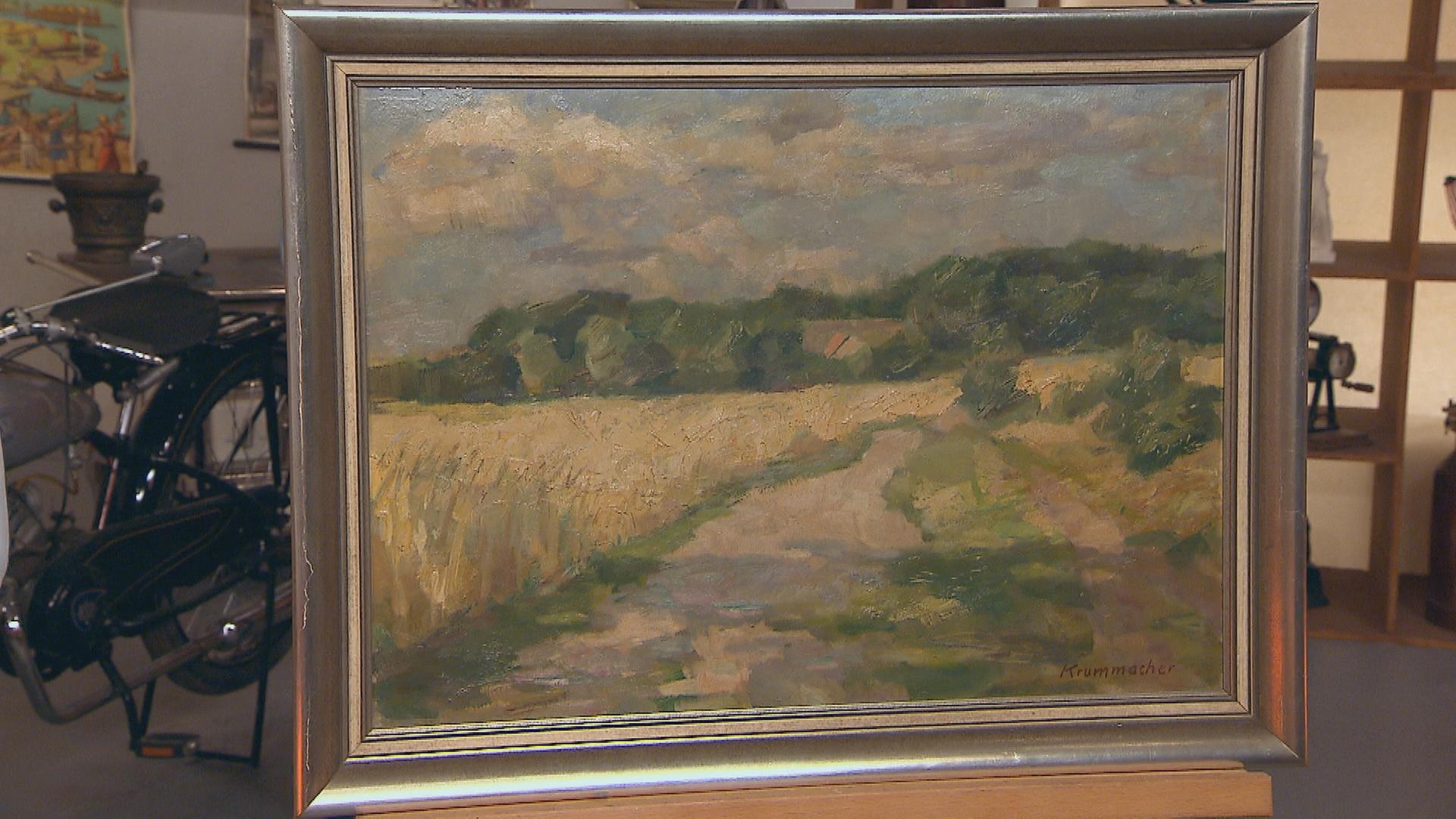 Landschaftsgemälde von Karl Krummacher