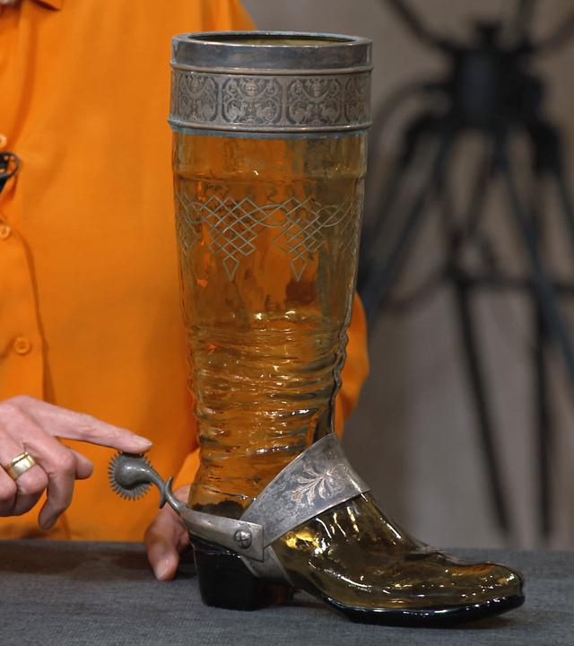 Ein Trinkstiefel aus der Zeit der Jahrhundertwende 
