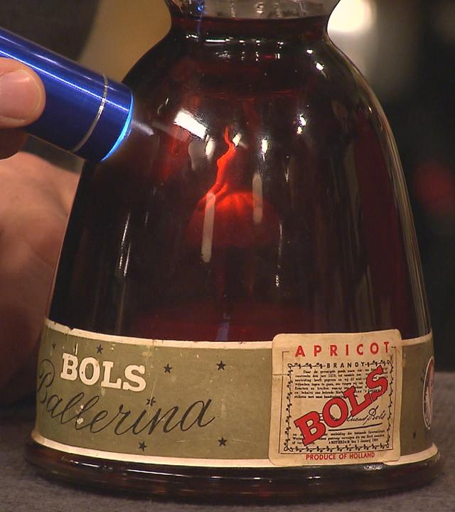 Likörflasche Bols "Ballerina" Apricot Brandy 