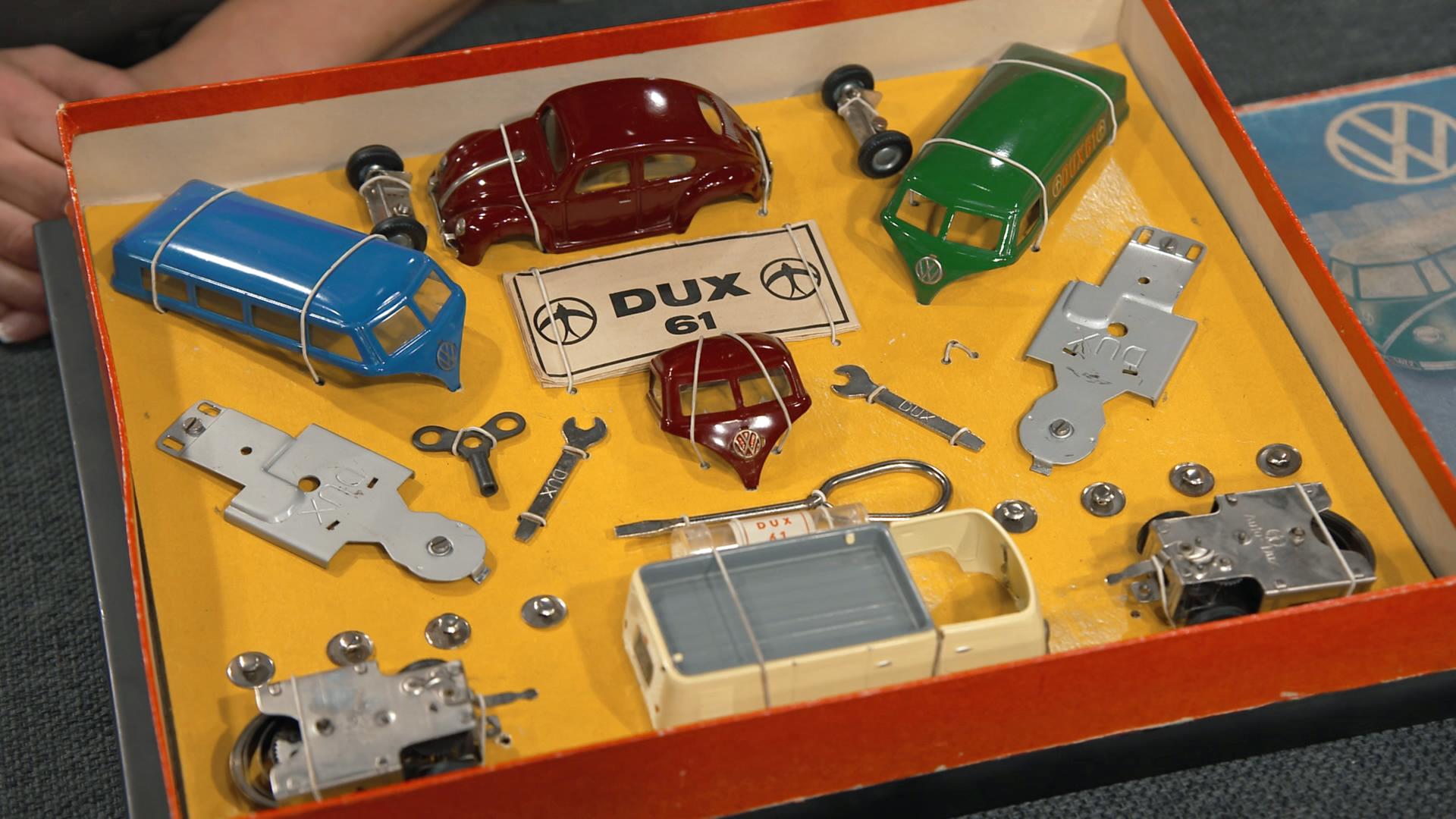 Ein Auto-Dux-Baukasten aus dem Jahr 1953/1954
