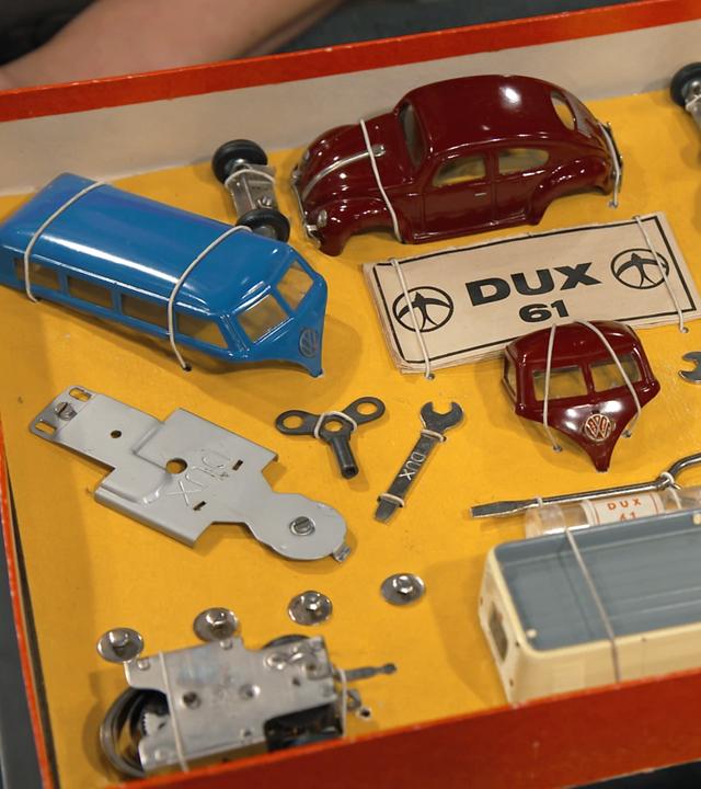 Ein Auto-Dux-Baukasten aus dem Jahr 1953/1954