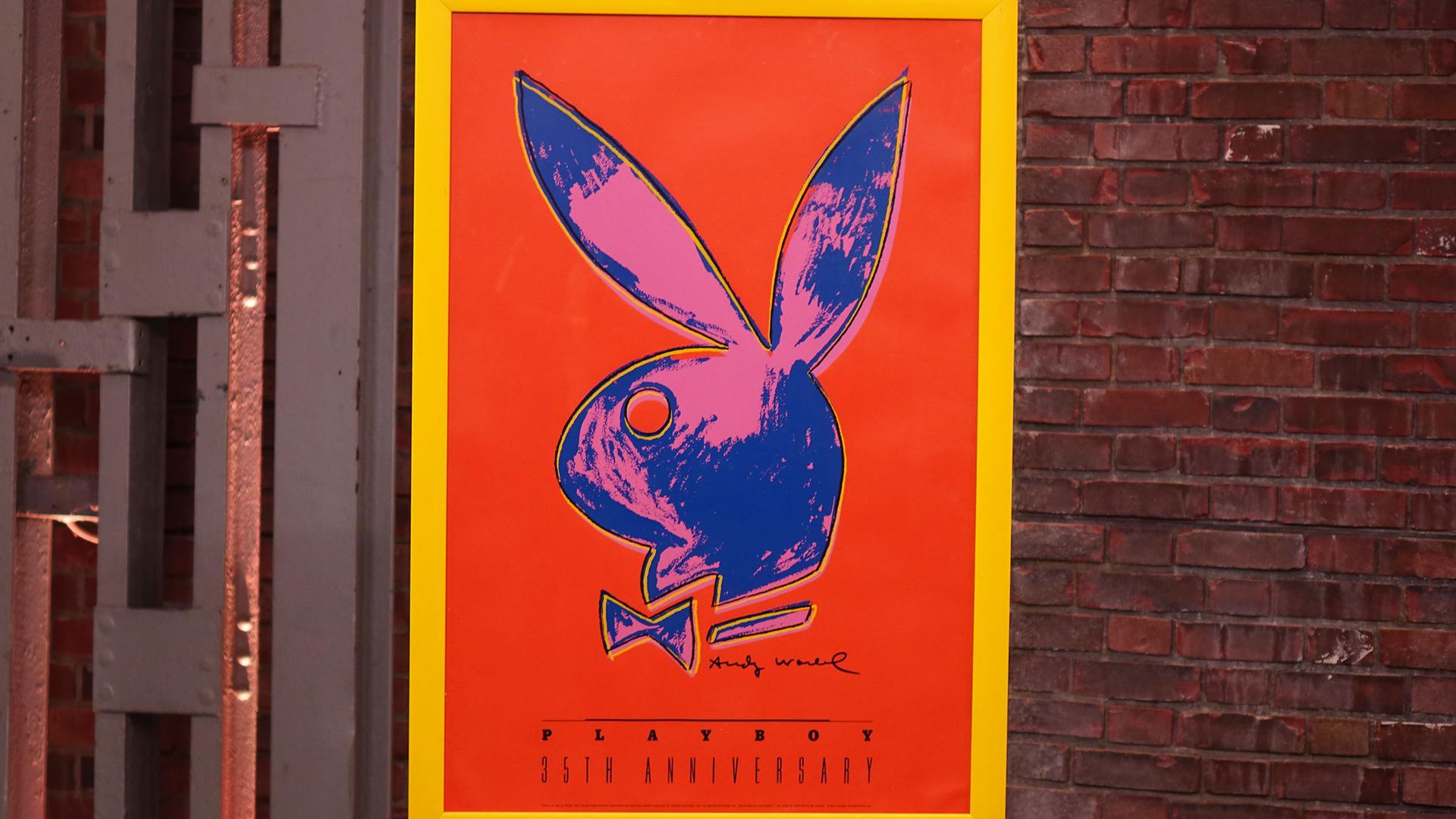 Playboy-Poster von Andy Warhol