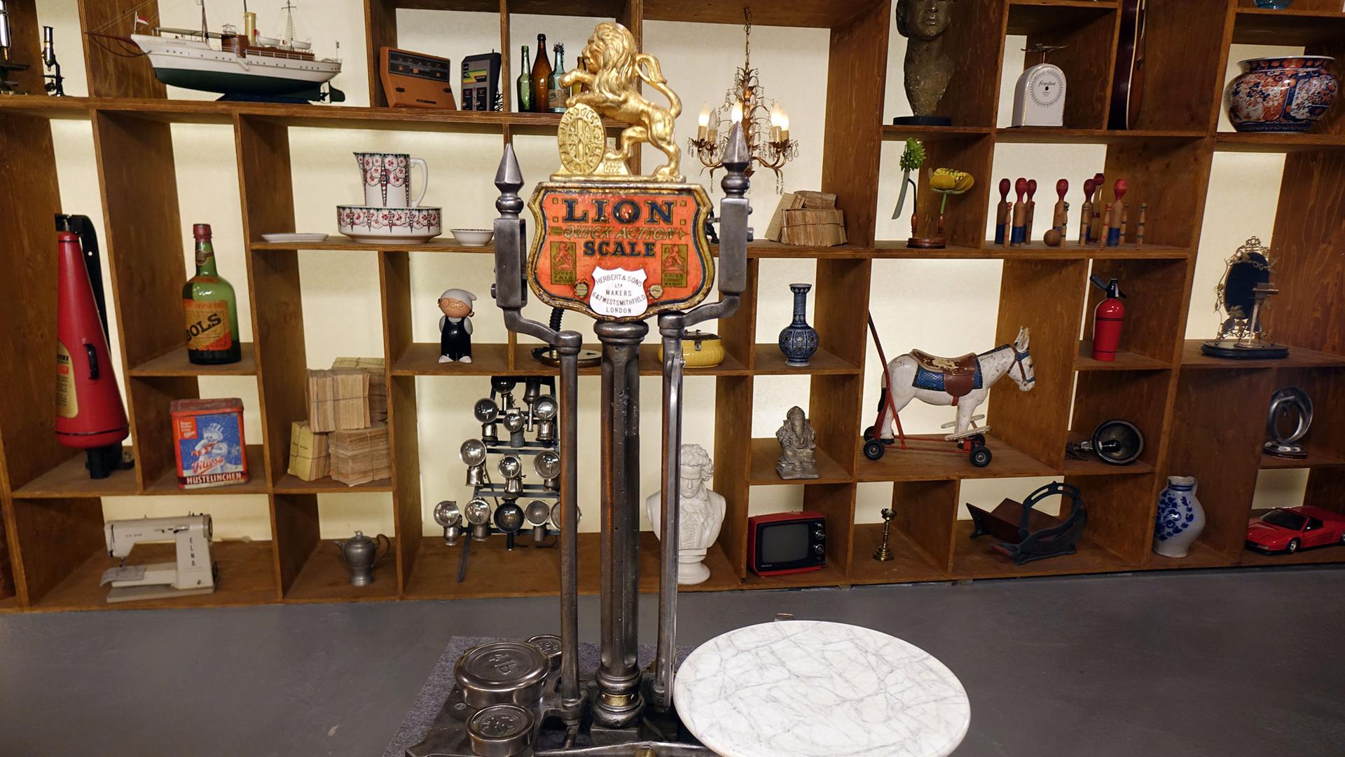 Englische Fleischwaage