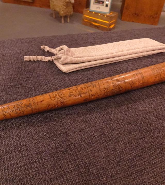 Geißelgriff zum Aperschnalzen 