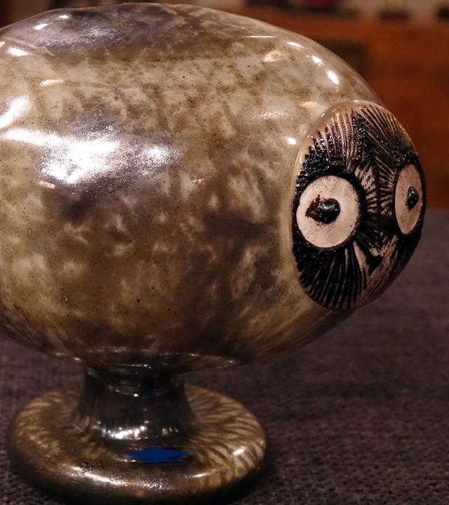 Glas-Eule "Helmipöllö"