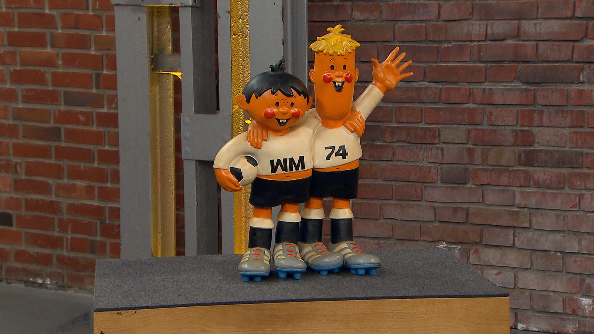 "Tip & Tap"-Maskottchen der WM 1974.