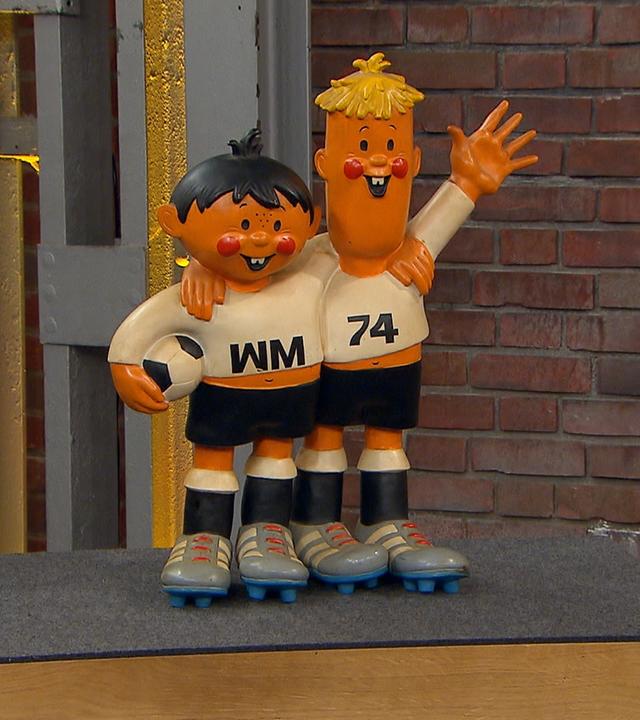 "Tip & Tap"-Maskottchen der WM 1974.