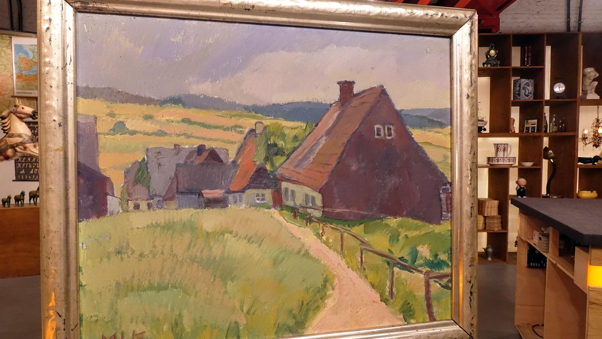 Landschaftsgemälde von Margarete Lohrisch-Kühn