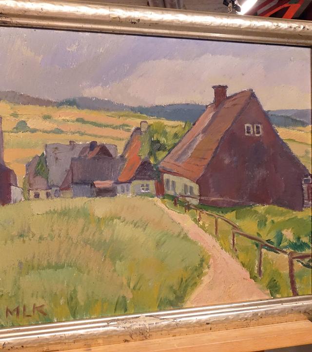 Landschaftsgemälde von Margarete Lohrisch-Kühn