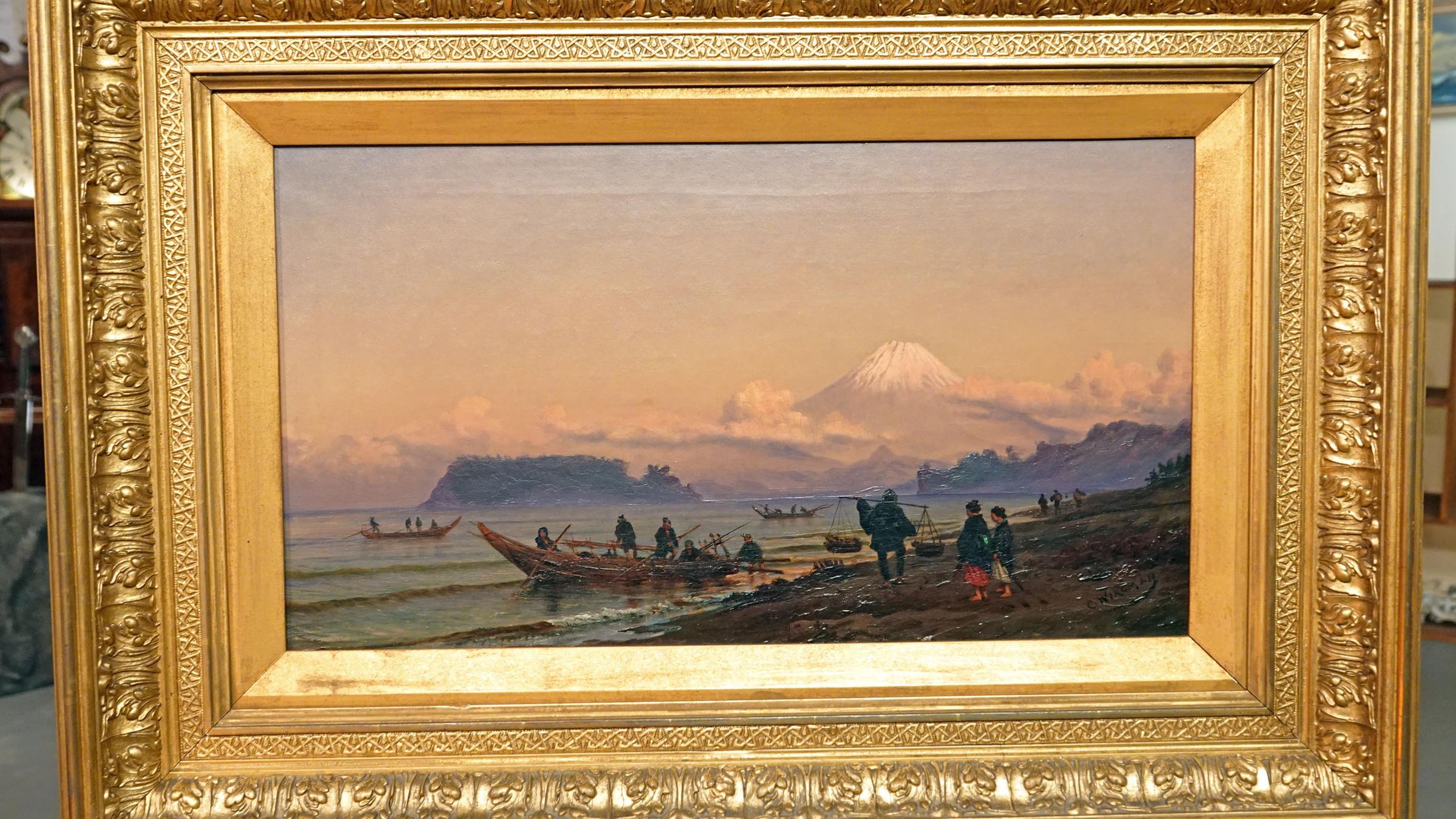 Ölgemälde von Charles Wirgman