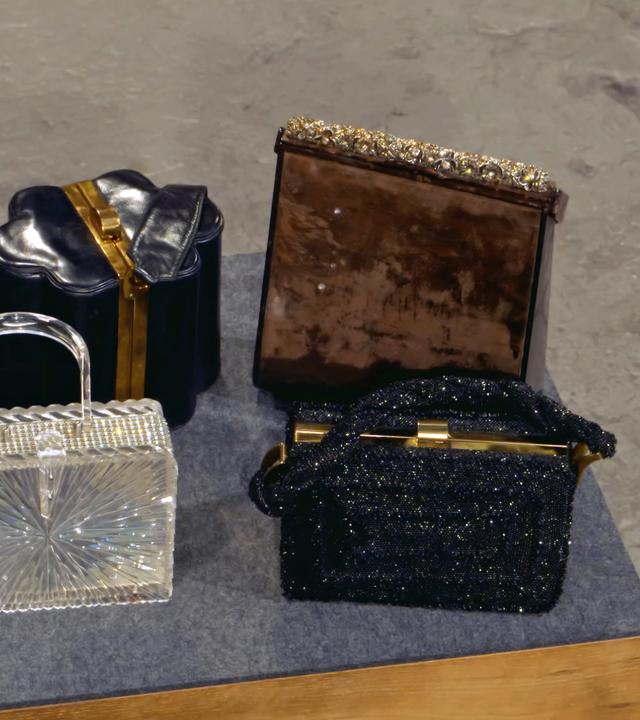 Eine Sammlung alter Taschen