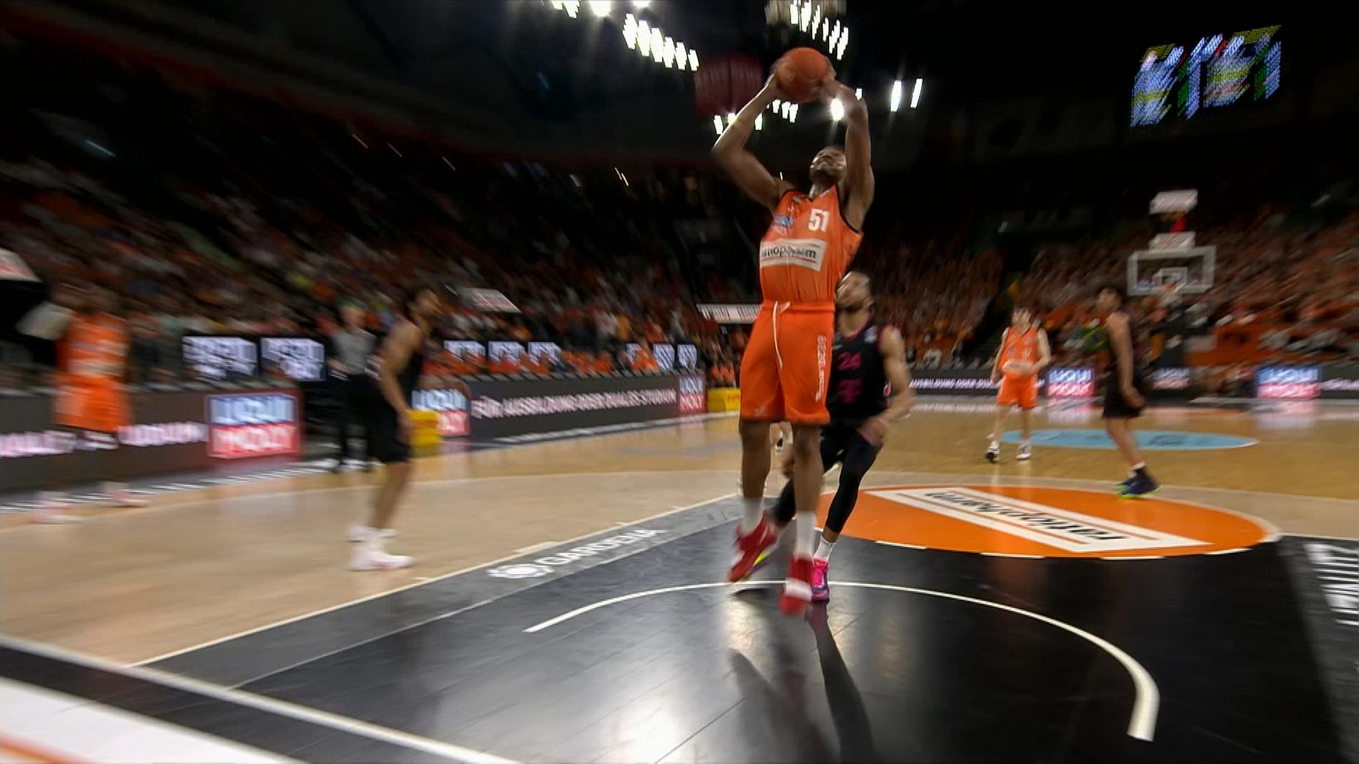 Matchball für Ulm in der BBL