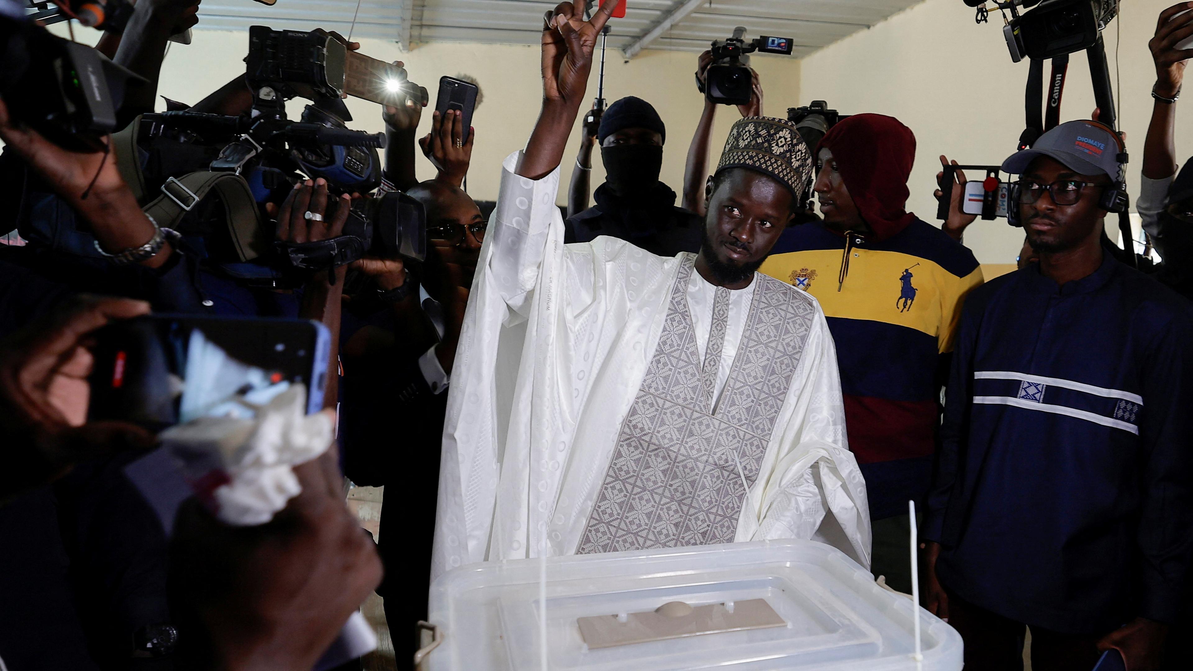 Senegalesischer Präsidentschaftskandidat Bassirou Diomaye Faye