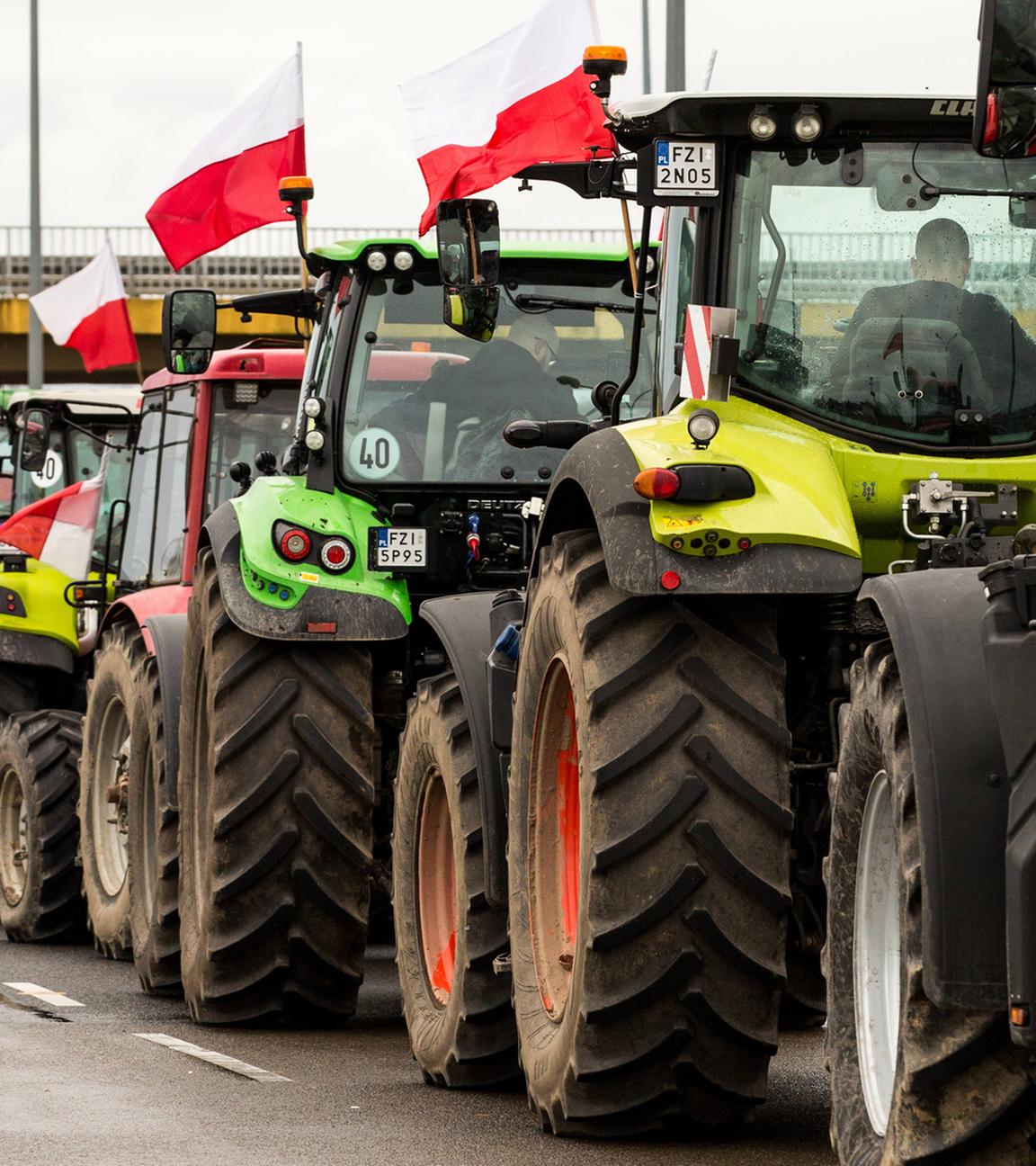 Bauernproteste in Polen