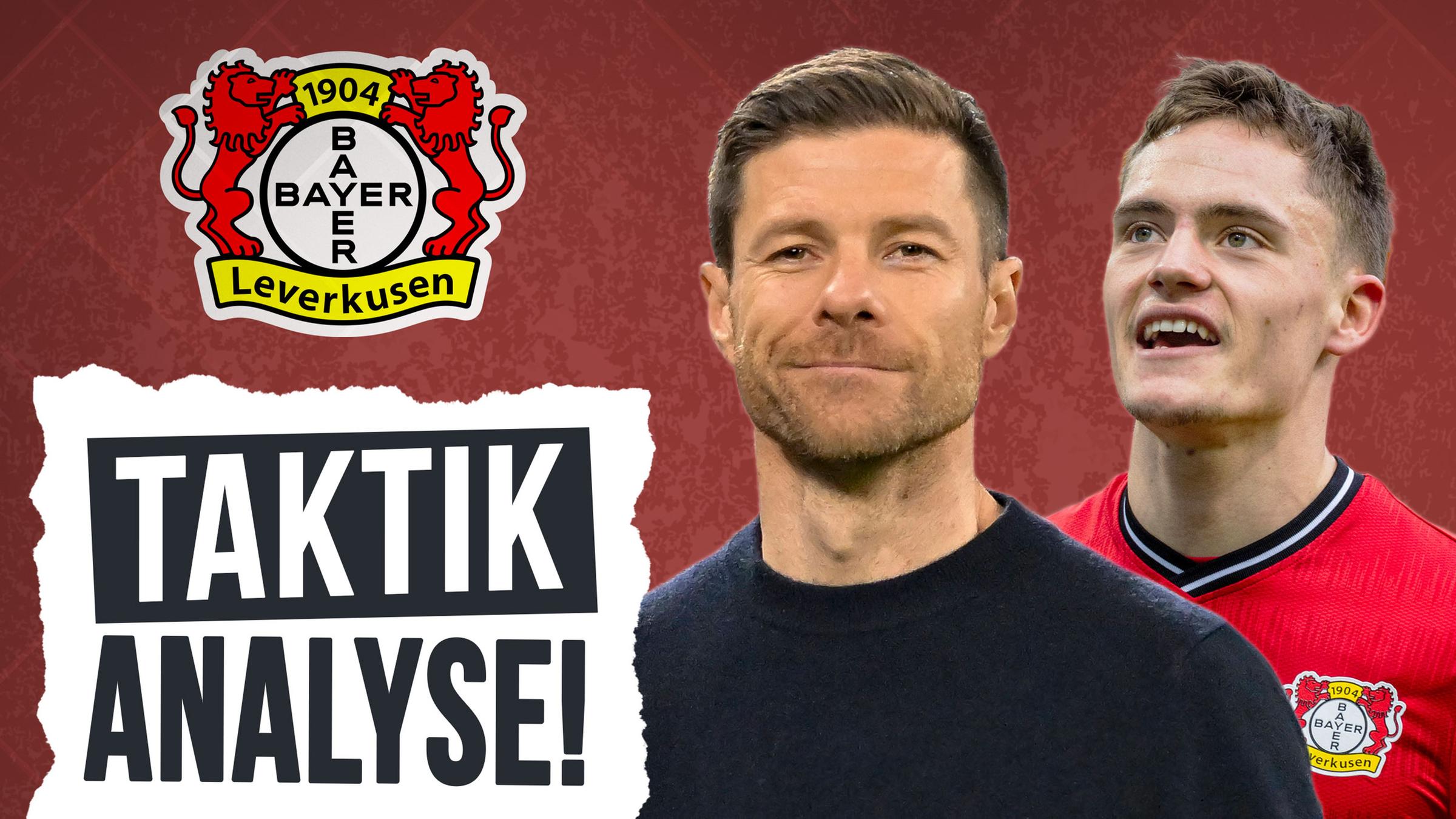 Xabi Alonso und Florian Wirtz - Manu Thiele - Bayer Leverkusen