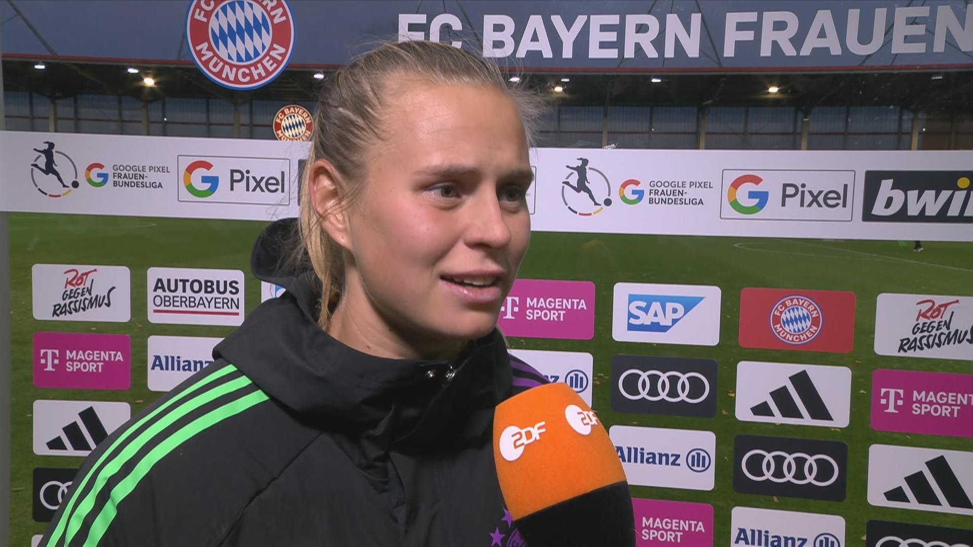 Bayern Münchens Spielerin Klara Bühl im Interview