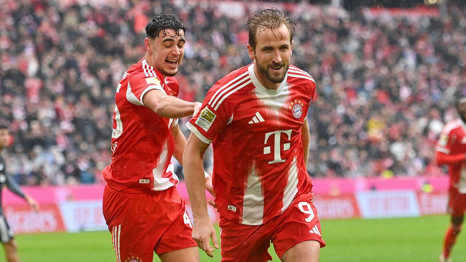Harry Kane und Aleksandar Pavlovic am 22.02.26