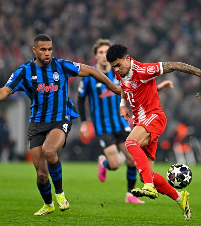 Isak Hien und Luis Diaz am 18.03.26