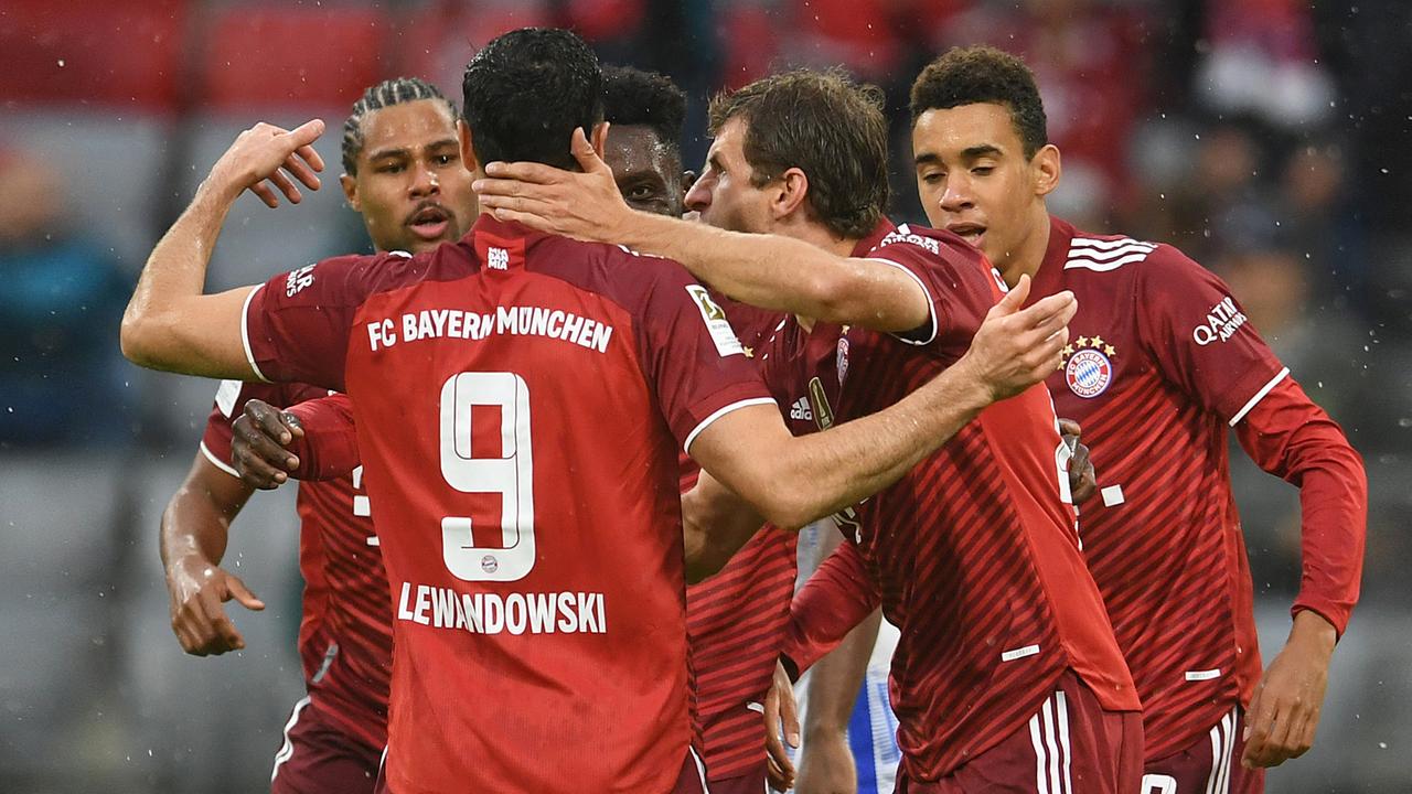 FC Bayern fertigt Hertha BSC ab