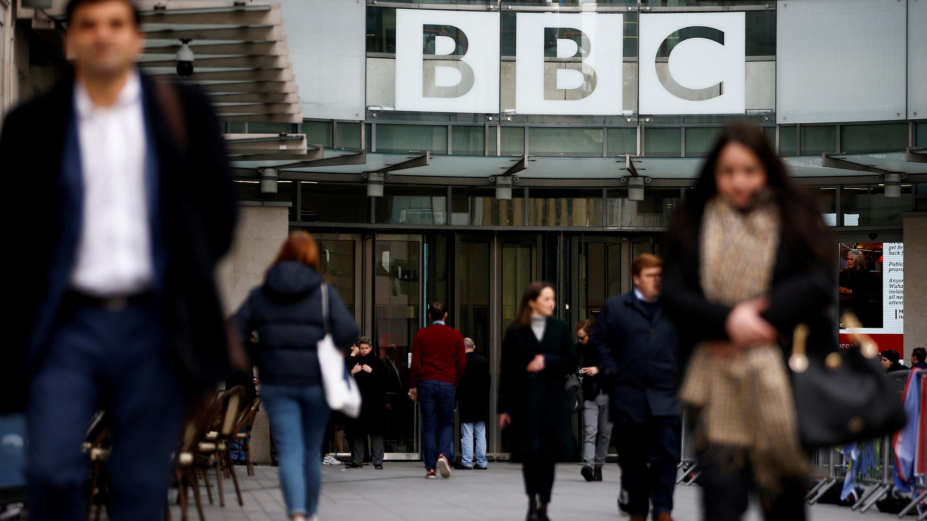 Der Sitz der BBC in London. (Archiv-Foto)