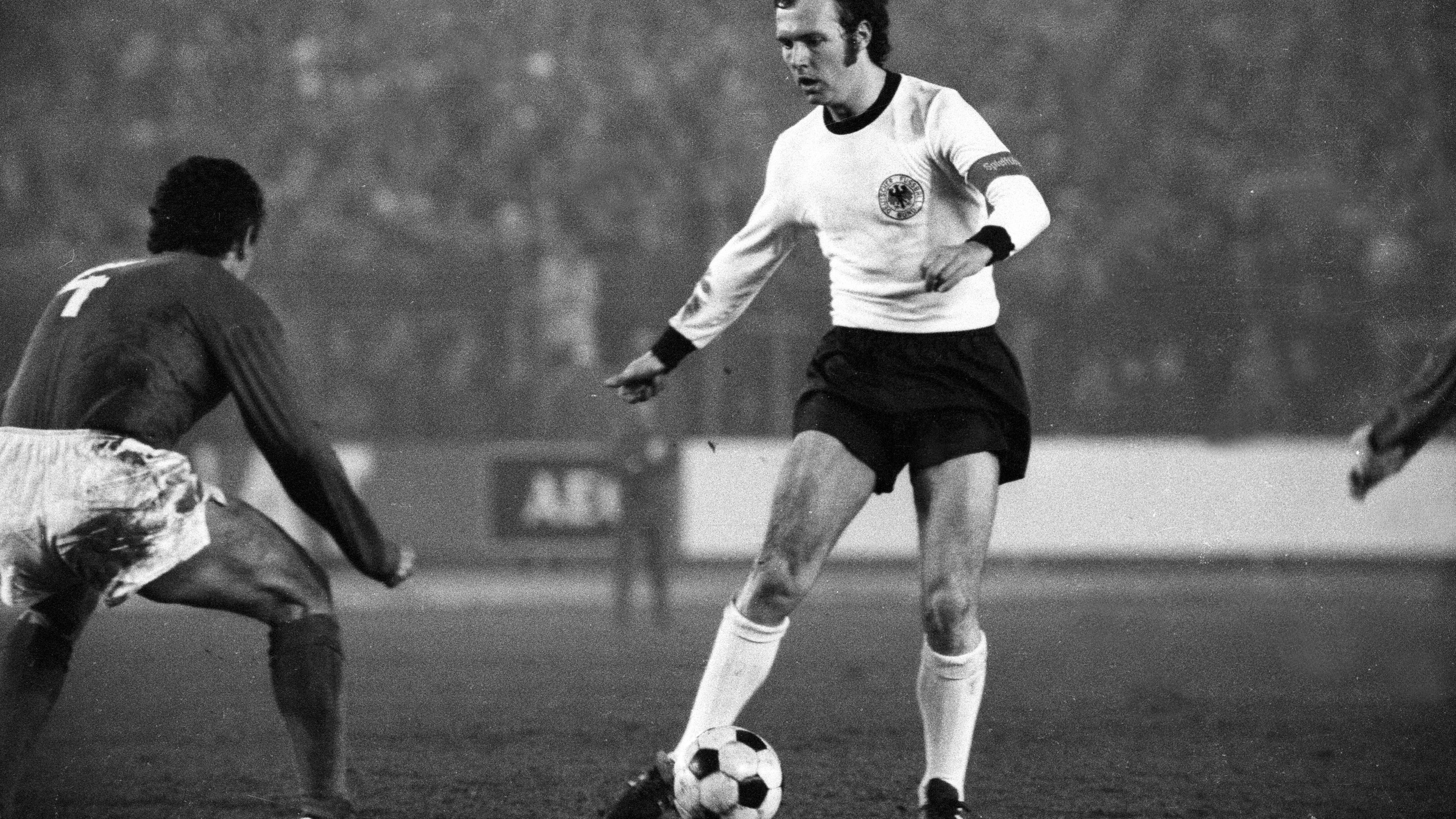 1973: Im DFB-Dress