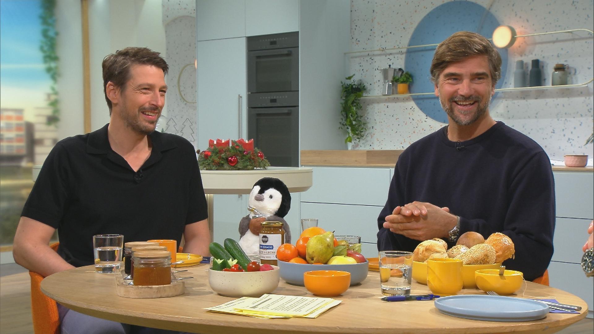 Carsten Behrendt und Boris Herrmann bei Volle Kanne