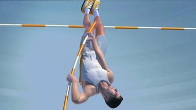  Beim Stabhochsprung kommt es auf das Zusammenspiel der Kräfte an.