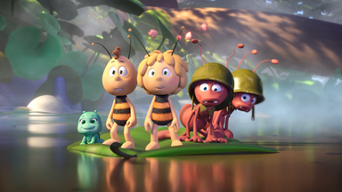 Die Biene Maja: Abenteuer Auf Der Klatschmohnwiese - 3d-animationsfilm:  Die Biene Maja - Das Geheime Königreich