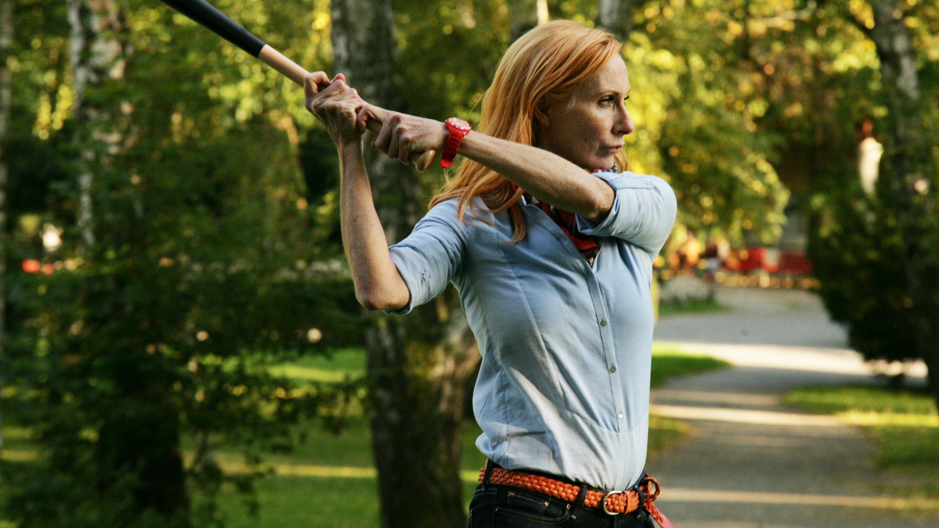 Bella beim Baseball-Spiel, mit fatalen Folgen.