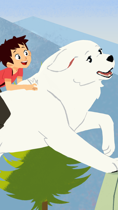 Belle und Sebastian erleben Abenteuer in den Bergen