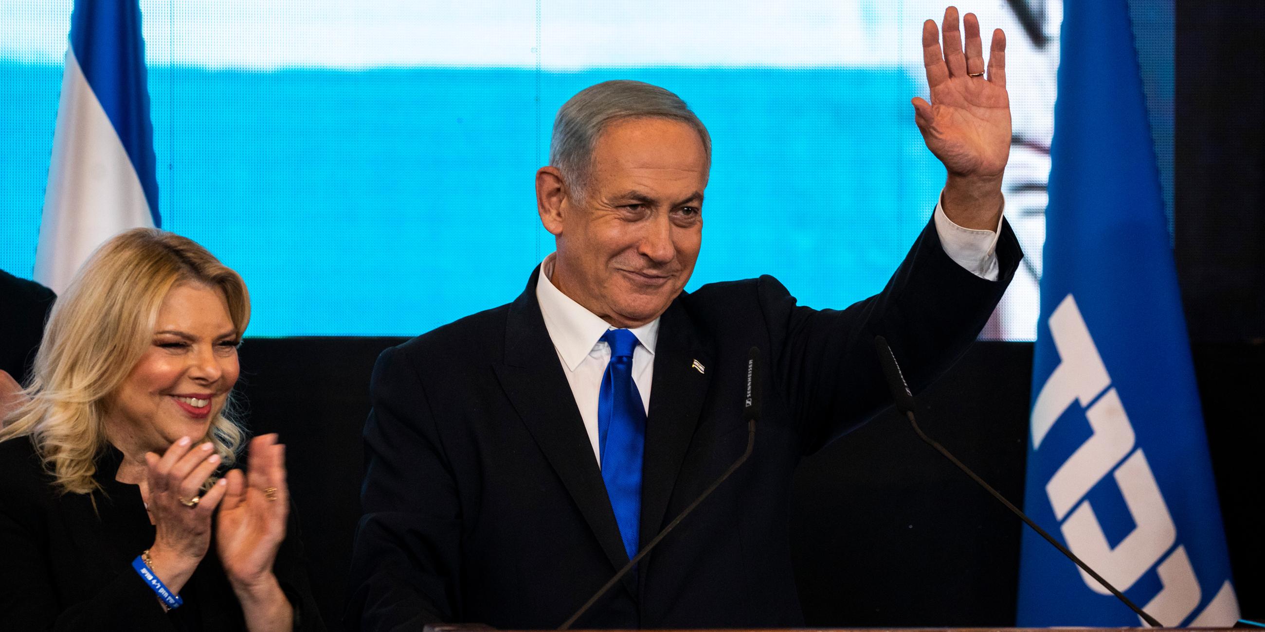 Benjamin Netanjahu am 02.11.2022 in Jerusalem