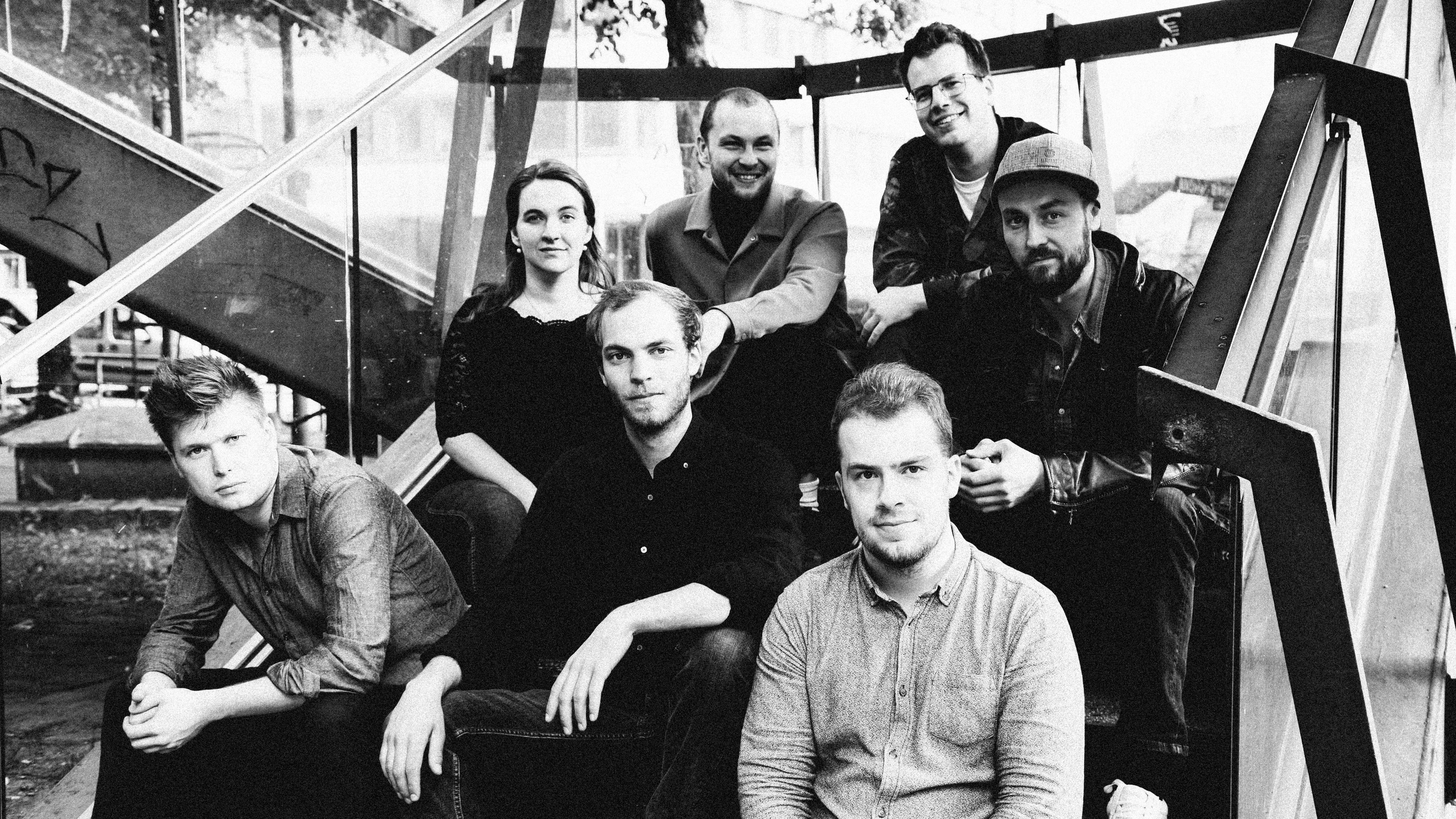 Die Band Bento in schwarzweiß