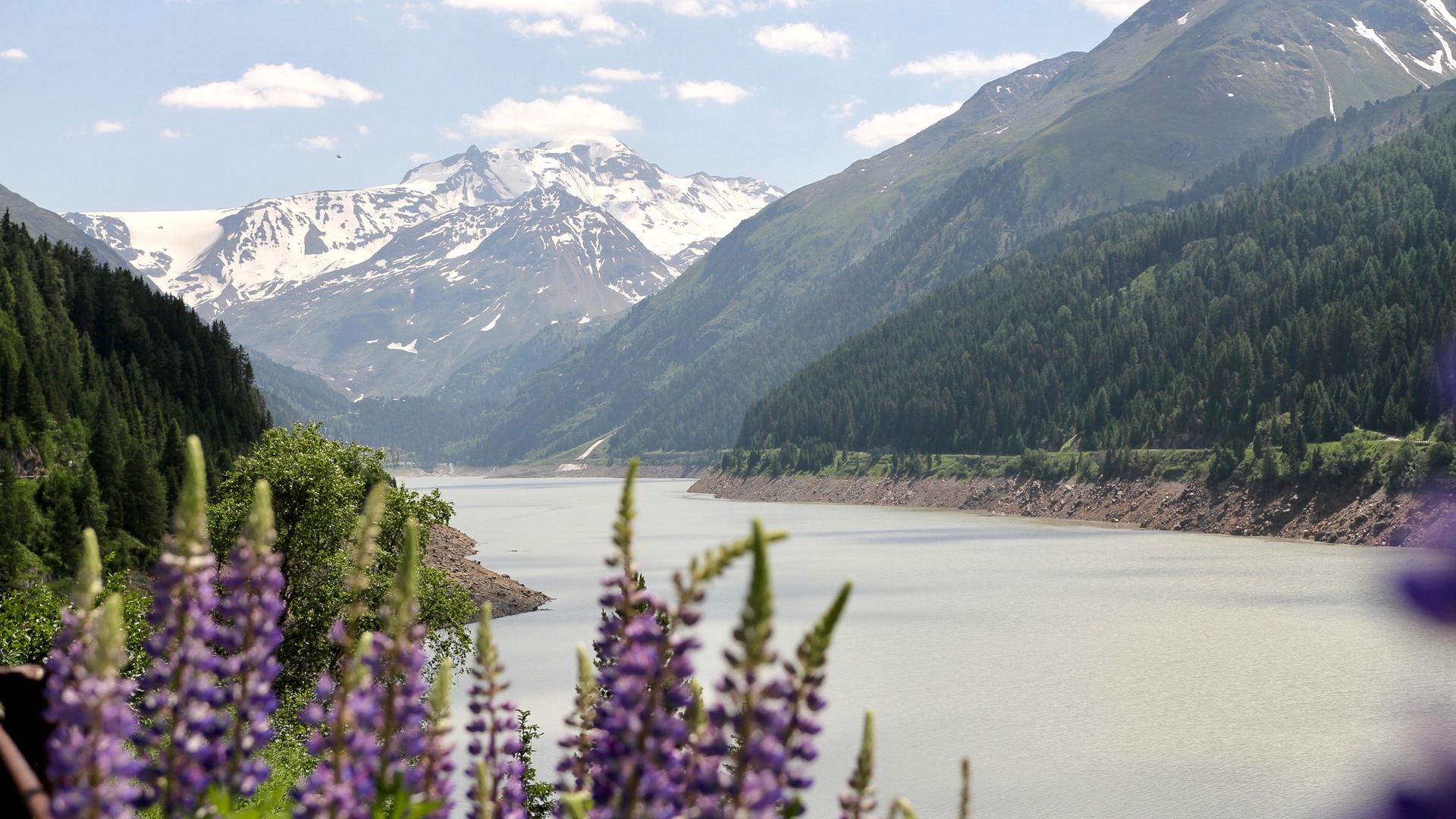 Kaunertal Stausee.