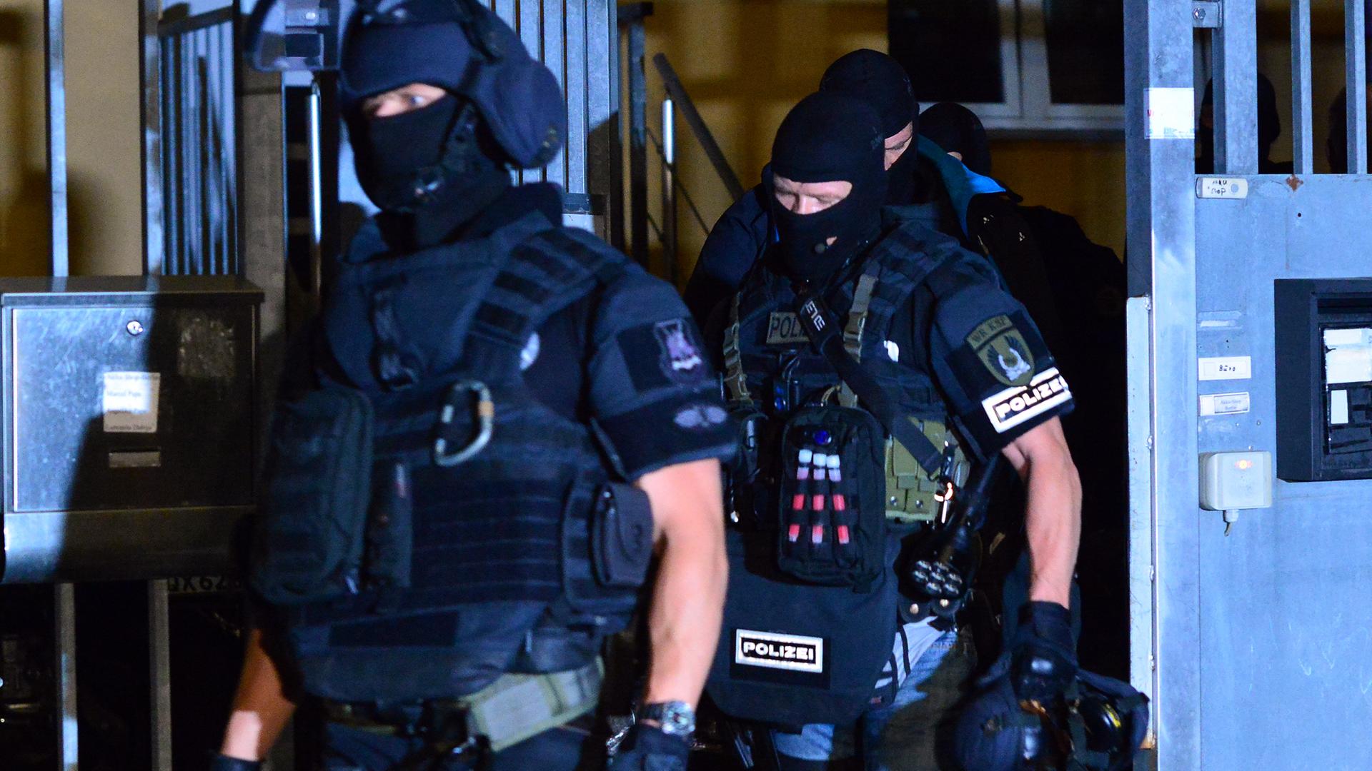 Archiv: SEK-Beamte am 15.06.2017 in Berlin